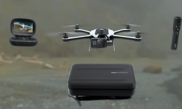 maker of karma quadcopter drone