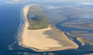 The Island of Juist in the North Sea