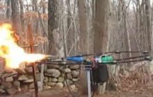 Flamethrower Drone Teen and Dad in More Trouble