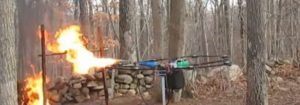 flamethrower drone