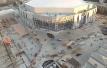 Drone Wins Award at Sacramento Kings Construction Site