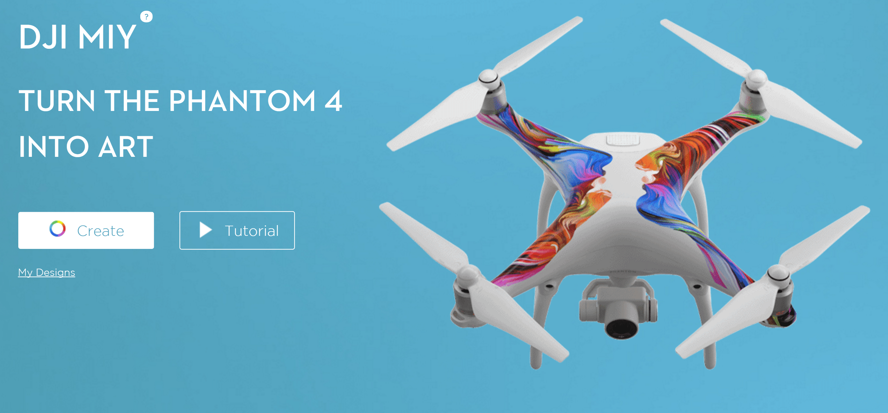 design your own phantom 4