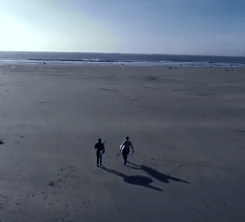 DronetheWorld Video of the Week! Surfing Middle Beach at Woolacombe!