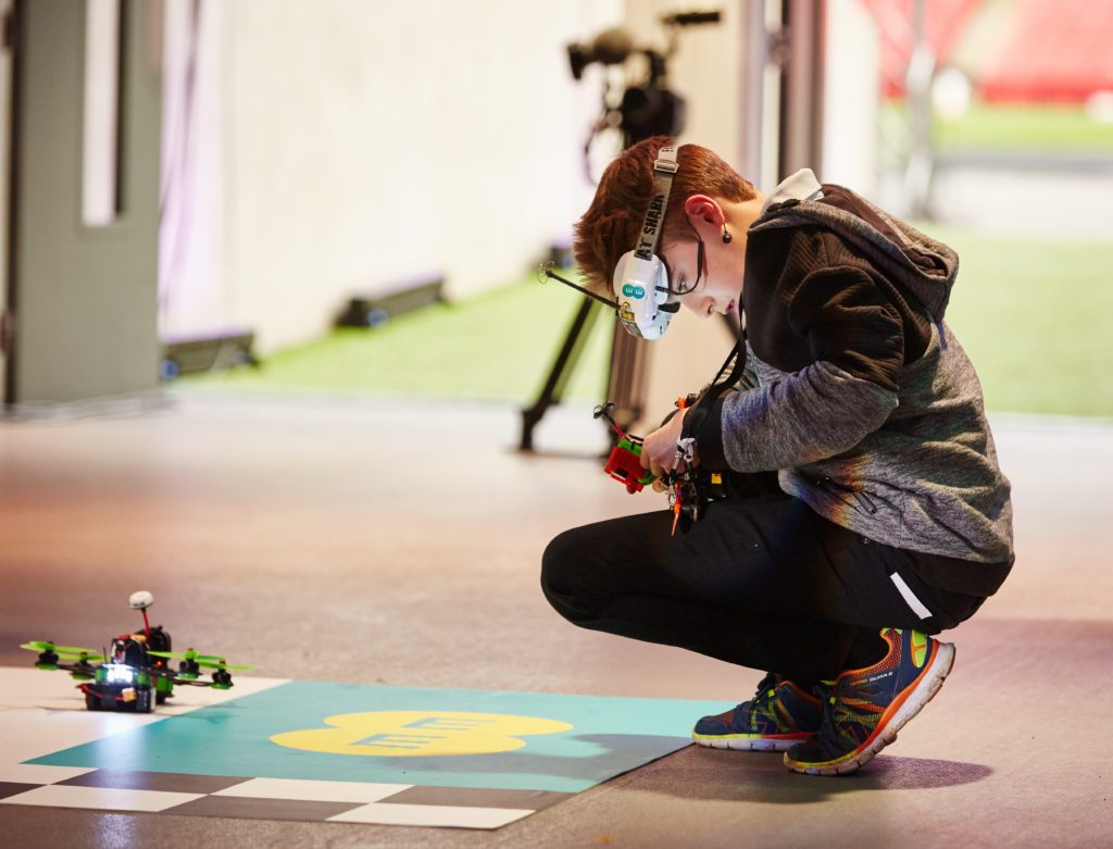 london drone racing