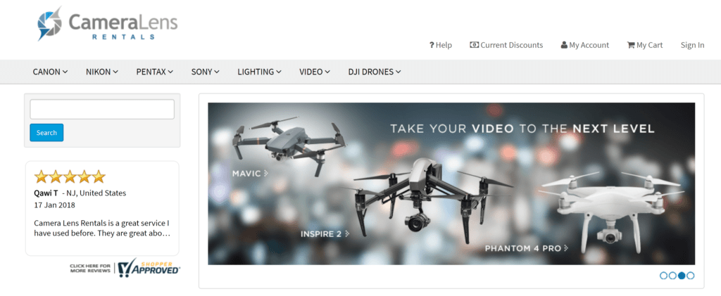 Blue sky best sale drone rental