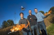 Drone System Fights Fires with Fire