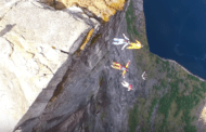 Norway Base Jumpers take Extreme Drone Photography to Next Level