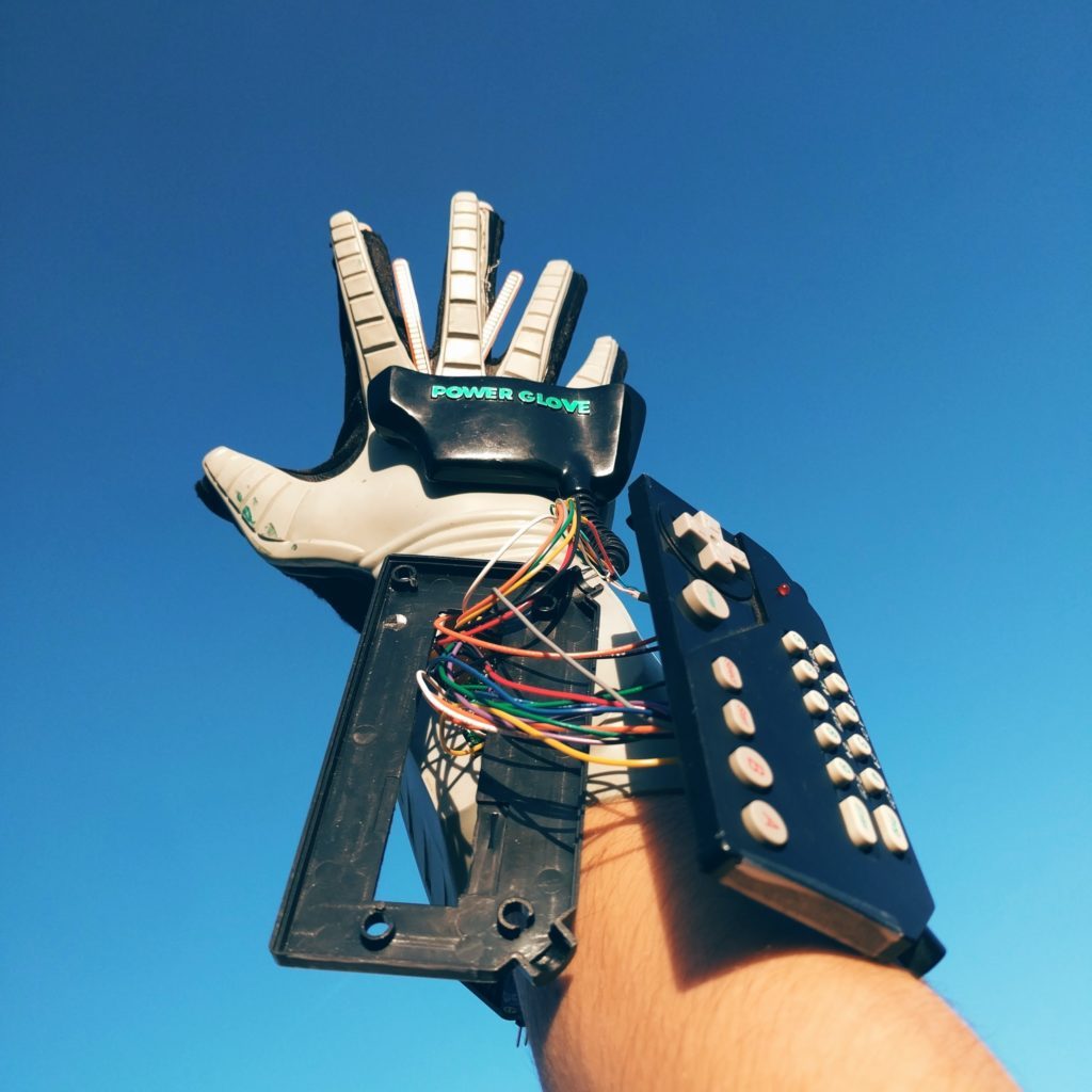 Nintendo Power Glove now controls drone