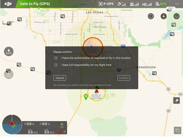 Pilots can opt out of many of DJI's geofences