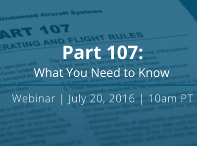 Part 107: What You Need to Know - Skyward webinar