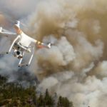 drones wildfires