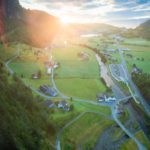 Norwegian Haughom drone photography