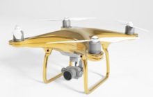 Need gift ideas this Christmas? How about a Gold-Plated Drone?