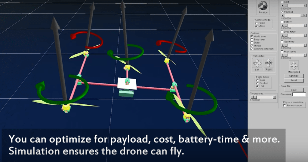 MIT Custom drone test software