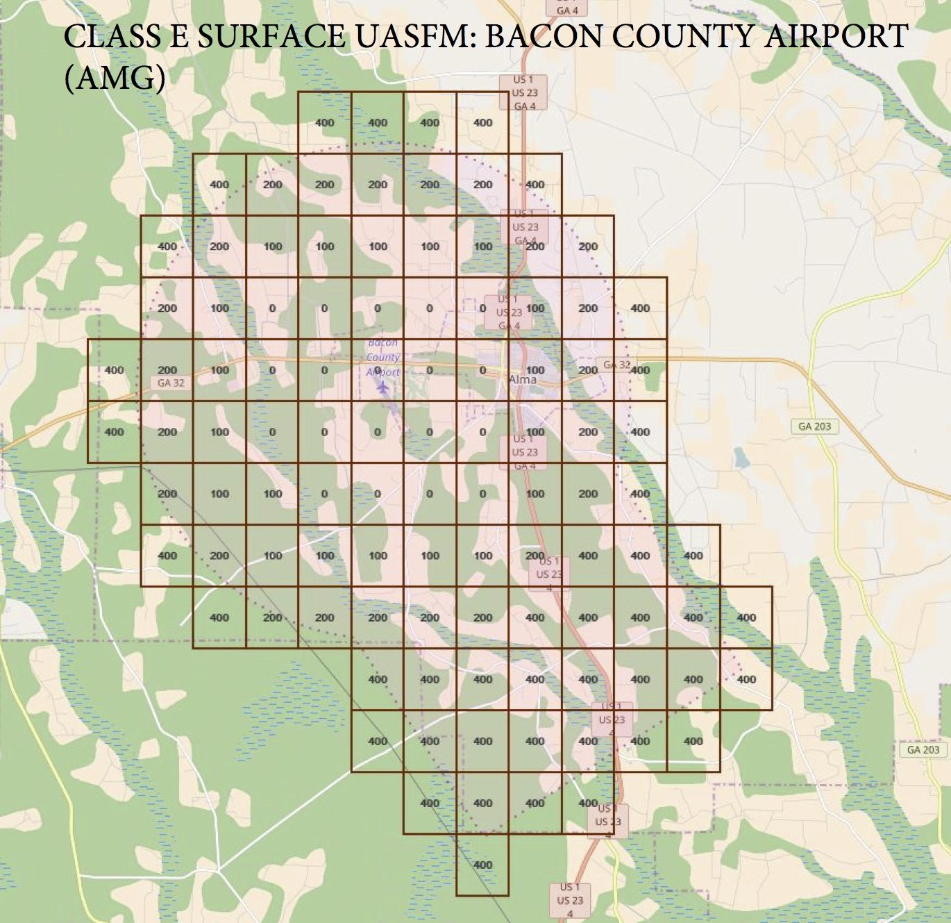 Uas store airspace map