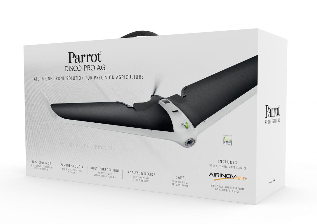 parrot disco agriculture commercial market