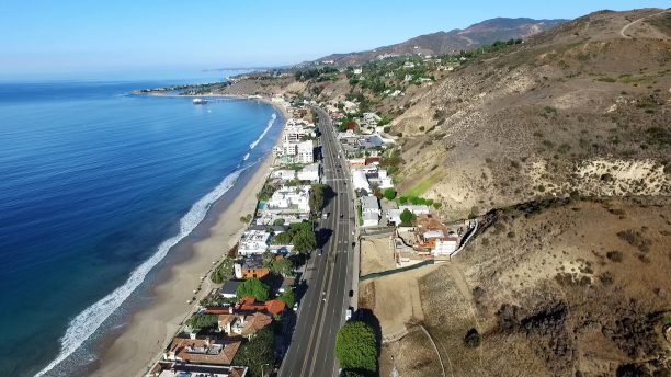 Malibu - image by DroneBase courtesy of Getty Images