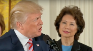 President Trump and Secretary Chao