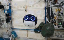 A Truly Adorable Drone Does a Serious Job in Space