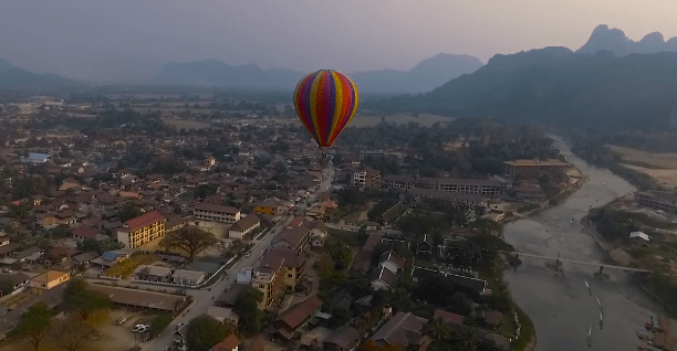 View of Laos