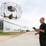 EPFL drone delivery with unique collapsible uav