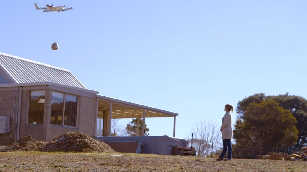 google project wing drone delivery australia