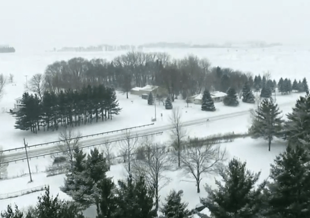 Airvuz Video Of The Week: Snow! - Dronelife