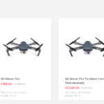 back market refurbished drones