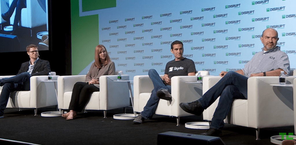 tc disrupt drone industry panel discussion
