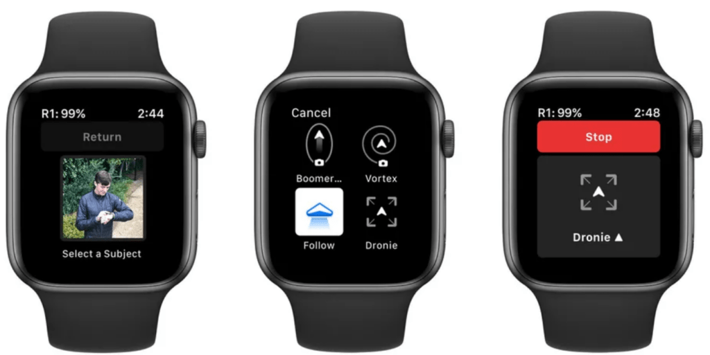 skydio r1 now works with the apple watch