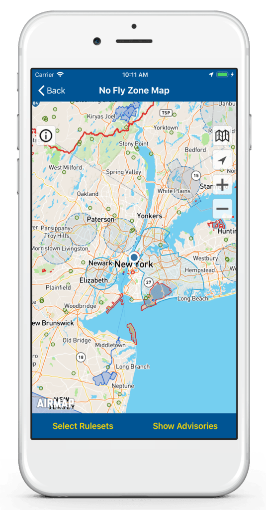 Part airspace intelligence part social platform for drone pilots meet