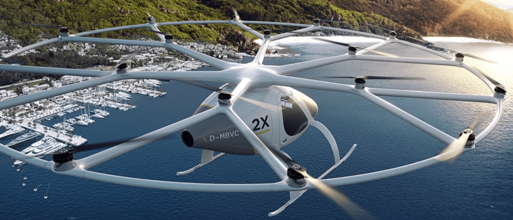 intel volocopter passenger drone