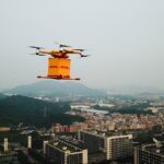 dhl ehang drone delivery in china