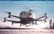 EHang: Getting Close to Commercial Applications in Drone Taxis