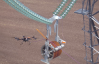 DRONELIFE Exclusive:  How Drones Will Change Power Line Stringing Forever