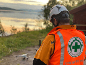 drone rescue of beluga whale