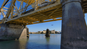 Bridge inspection drone