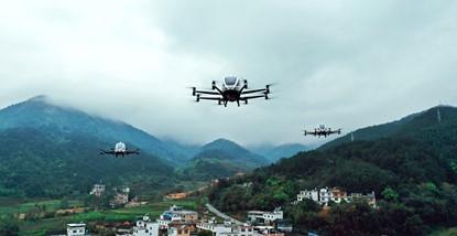 drone industry in China, EHang stock