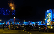 Drone Show Lights the Sky at Biden Victory Party