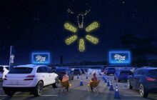 Walmart Gifts Holiday Drone Light Show Throughout December