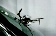 What Happens When a Drone Crashes into a Windshield?