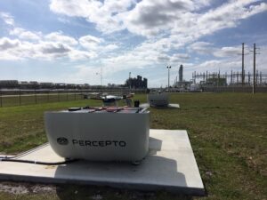 Percepto drone-in-a-box for autonomous inspections