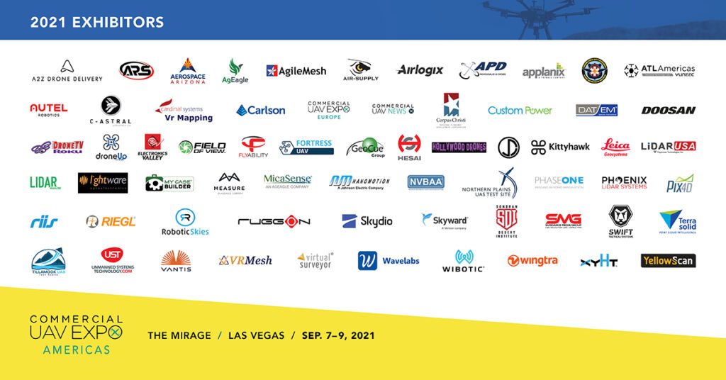 commercial uav exhibitors