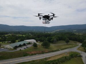 heavy lift tethered drone Quad 8