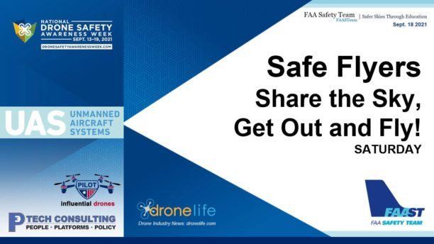 drone safety awareness week weekend