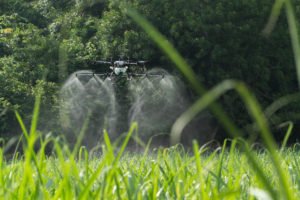 crop spraying drones