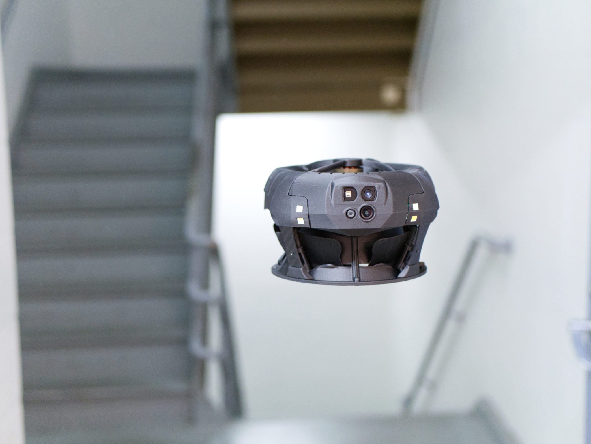 Drone Without Exposed Rotor Blades the Dronut - DRONELIFE
