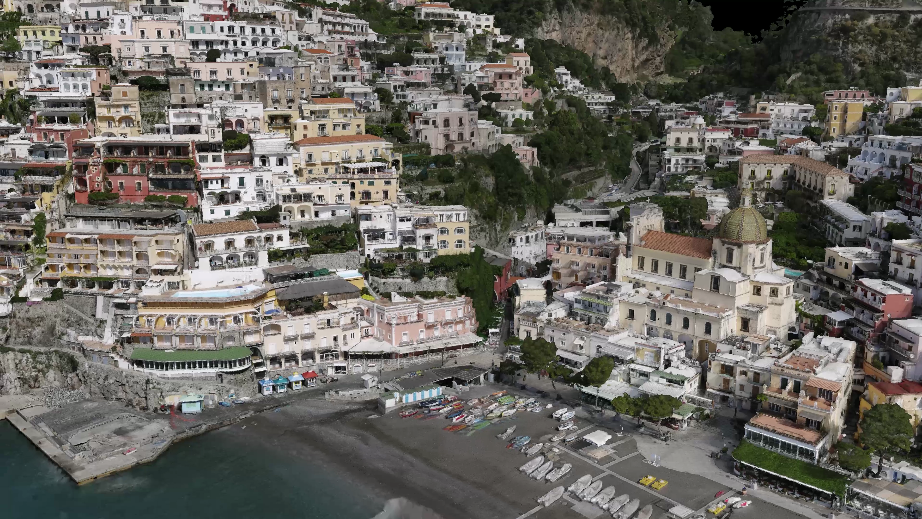 drone mapping Positano ANAFI Ai