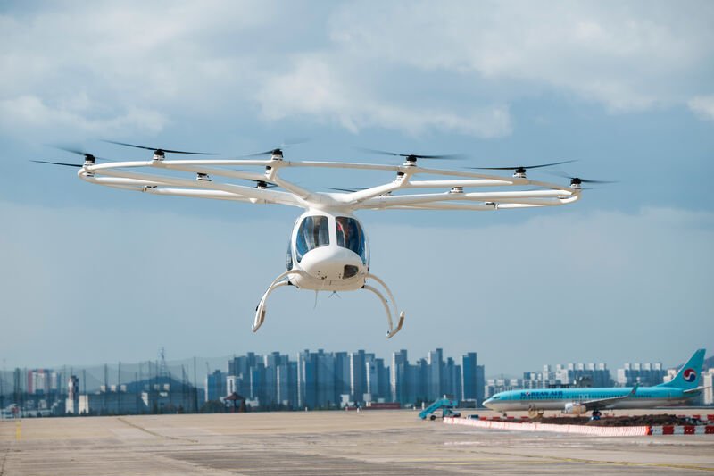 한국 Volcopter의 도시 바람 운동