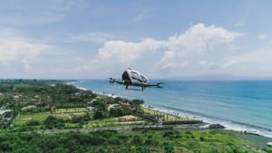 EHang aerial sightseeing in Bali